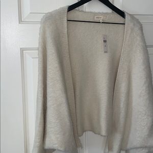 Anthropologie fuzzy/cozy shrug
